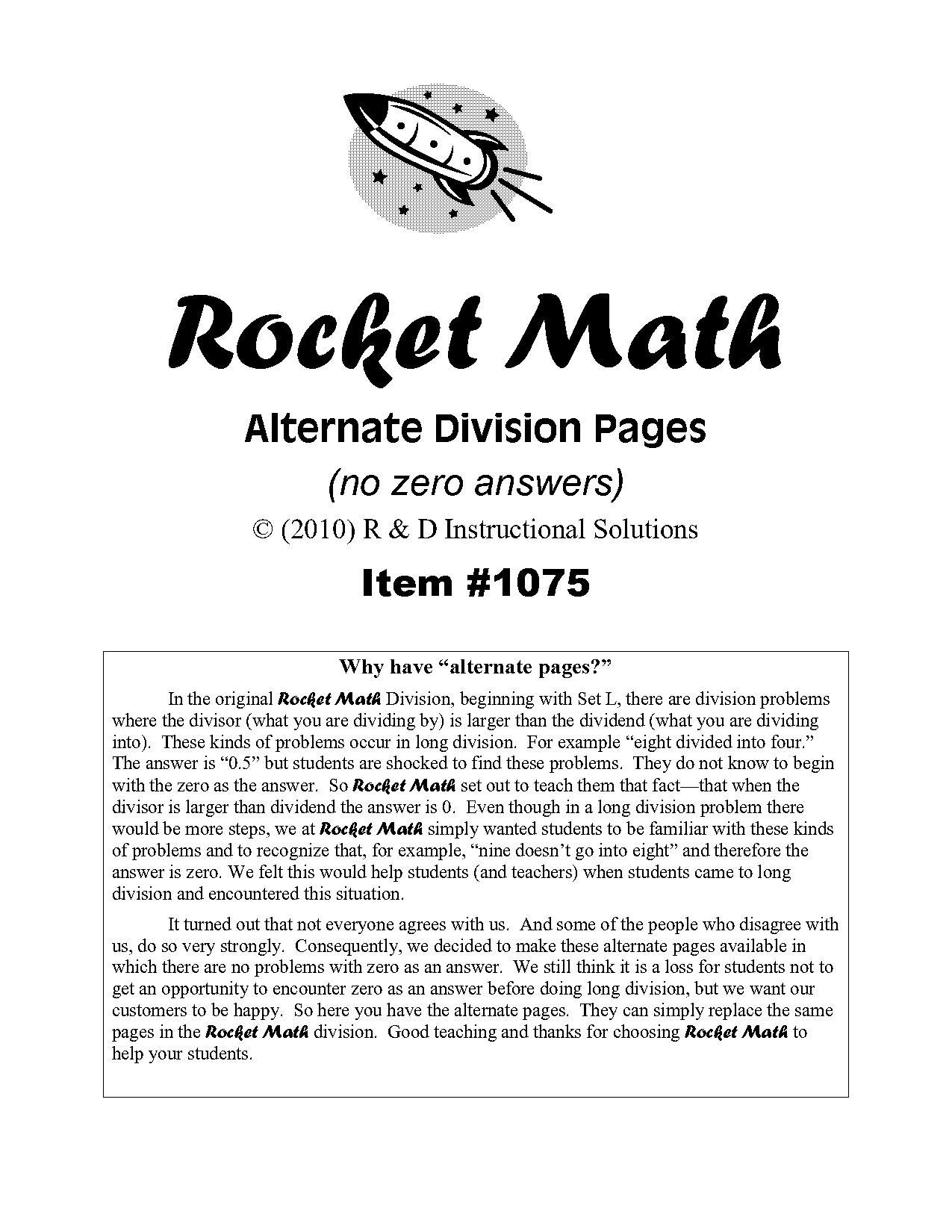 rocket math worksheets pdf